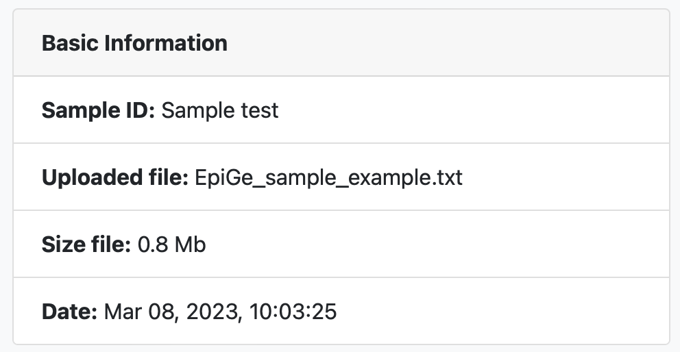 Tabla de resultados 1